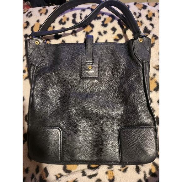 Belstaff Handbags - Belstaff Nottingham Tote Leather Black